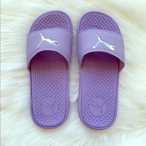 purple puma slides